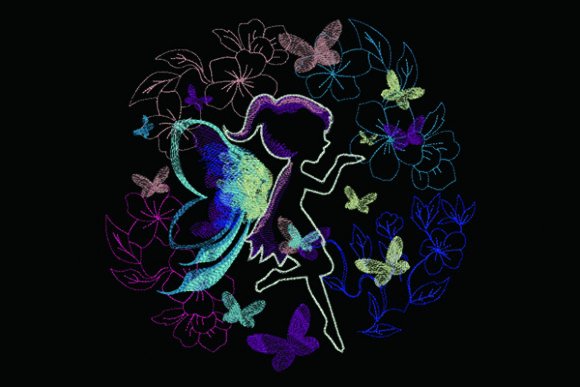 Fairy and Butterfly
