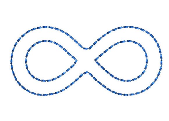Infinity Bean Stitch
