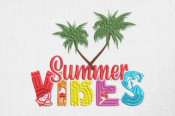 Summer Vibes Palm Trees