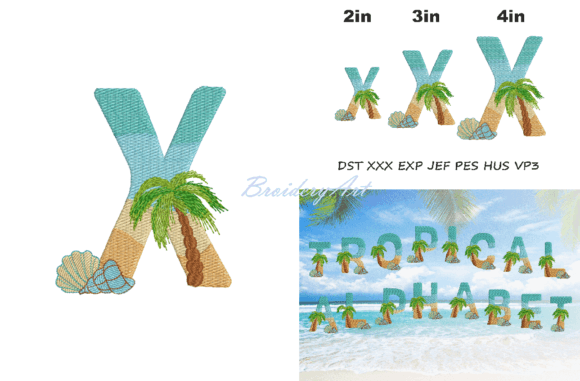 Tropical Font X